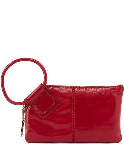 HOBO Sable Leather Ring-Handle Wristlet