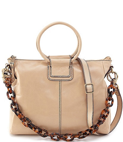 HOBO Sheila Medium Tortoise Chain Strap Satchel Bag