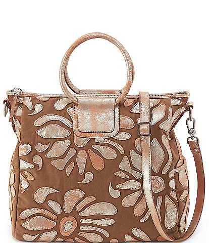 HOBO Sheila Saddle Stardust Large Satchel Bag
