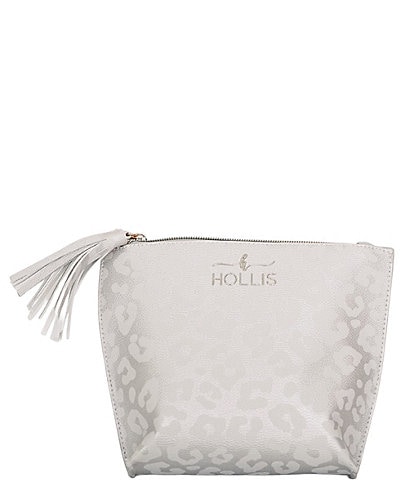 HOLLIS x Dillard's Champagne Leopard Vegan Leather Holy Chic Bag