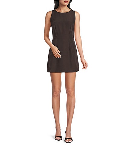 Honey & Sparkle Stripe Sleeveless Tie Back Romper