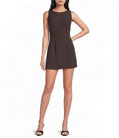 Honey & Sparkle Stripe Sleeveless Tie Back Romper
