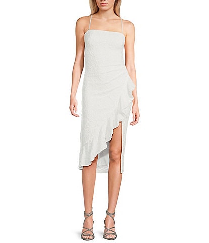 Dillards ivory dress best sale