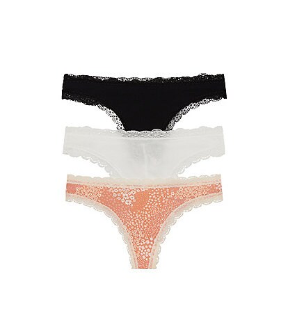 Honeydew Intimates Aiden Thong Panty 3-Pack