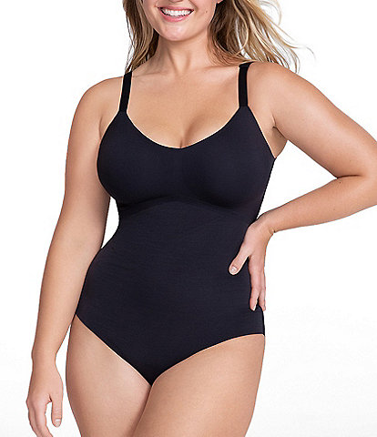 Miraclesuit Shapewear Shape Away Extra Firm Strapless Bodysuit with Back  Magic Black 36C : : Clothing & Accessories