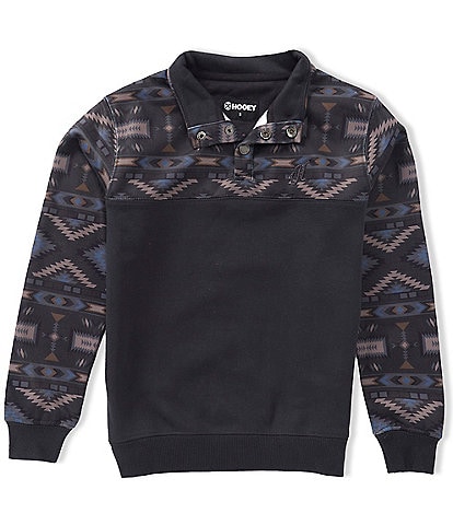 Hooey Big Boys Long Sleeve Stevie Pullover