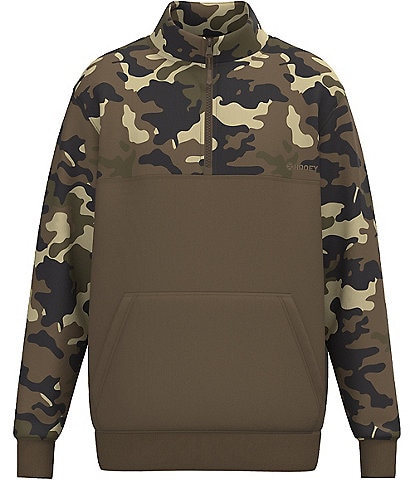 Hooey Long Sleeve Fleece Legend Camouflage Pullover