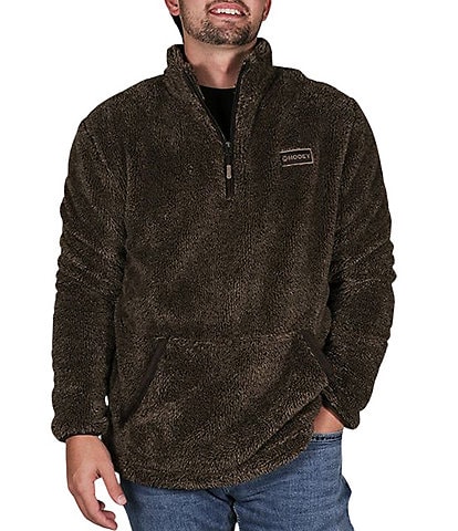 Hooey Long Sleeve Bear Fleece Pullover