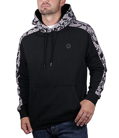 Hooey Long Sleeve Double Lined Canyon Camo Hoody