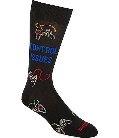 Hot Sox Control Issue Crew Socks