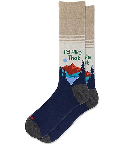 Hot Sox I'd Hike That Crew Socks