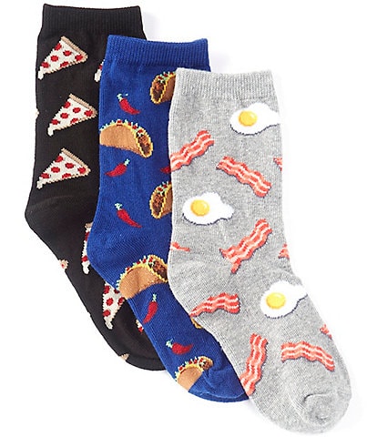Hot Sox Kids 3-Pack Foodie Socks