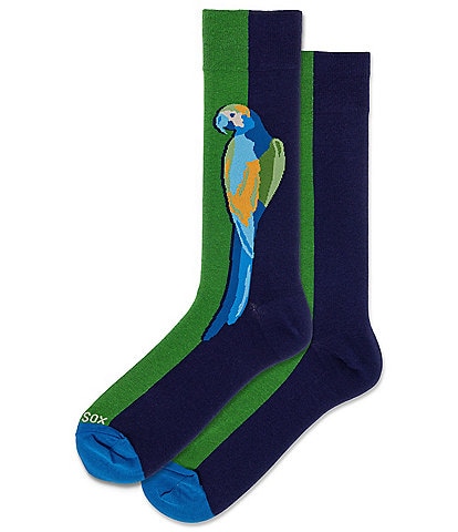 Hot Sox Parrot Crew Socks