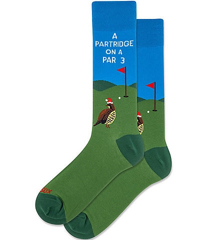 Hot Sox Partridge On A Par 3 Socks