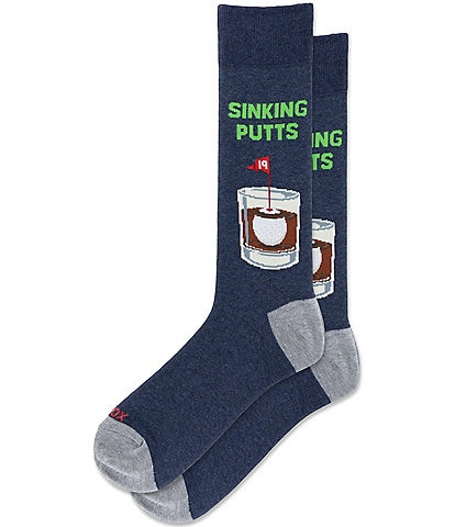 Hot Sox Sinking Putts Crew Socks