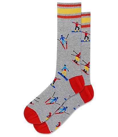 Hot Sox Skiers Crew Socks