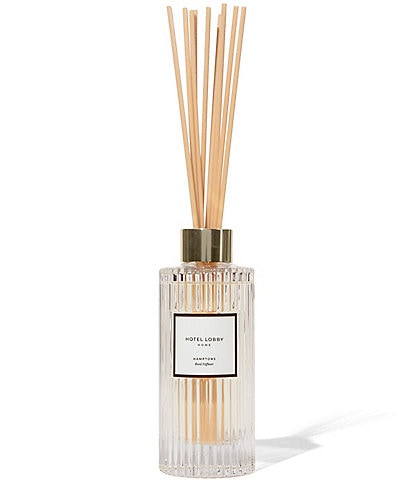 Hotel Lobby Candle Hamptons Reed Diffuser