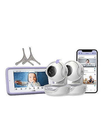 Hubble Connected Nursery Pal Deluxe Twin Baby Monitor - 2 Camera Pack