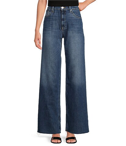 Hudson Jeans Jodie High Rise Wide Leg Denim Jeans