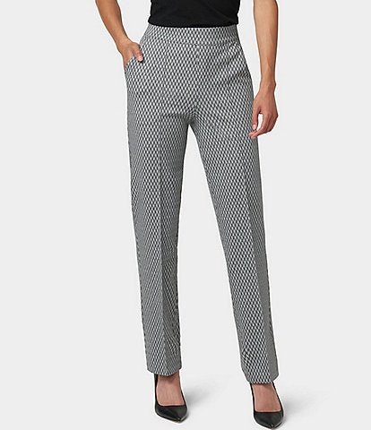 HUE Geo Pull-On Trouser Leggings