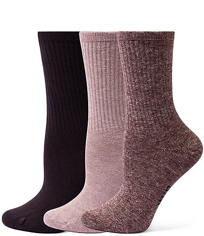 HUE Must Have Crew Socks, 3 Pack