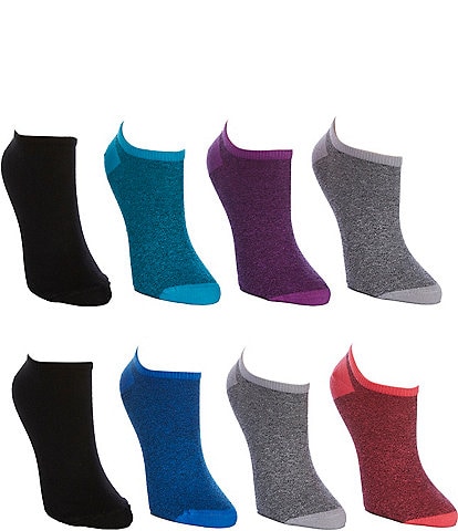 HUE No Show Sock, 8 pack