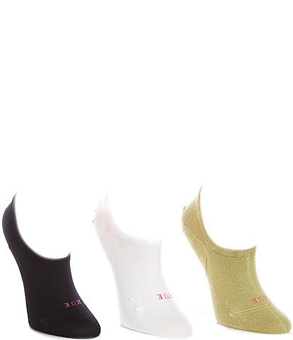 HUE Perfect Sneaker Liner Sock 3-Pack