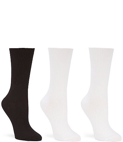 HUE Relaxed Top Sock, 3 Pack