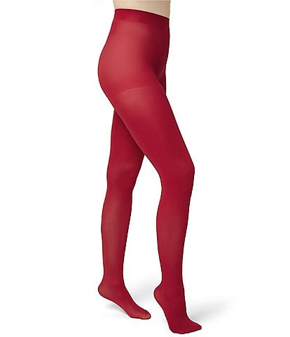 HUE Super-Opaque Control Top Tights