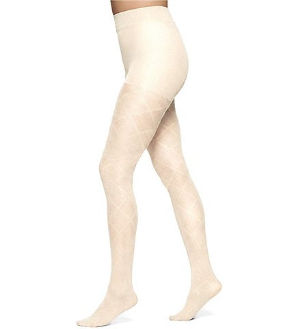 HUE Textured Diamond Tights