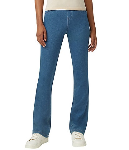 HUE Ultra Soft Denim Baby Bootcut Jeggings