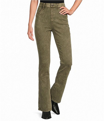 HUE Ultra Soft Denim Baby Bootcut Jeggings