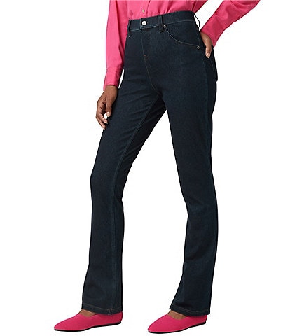 HUE Ultra Soft Denim Baby Bootcut Jeggings