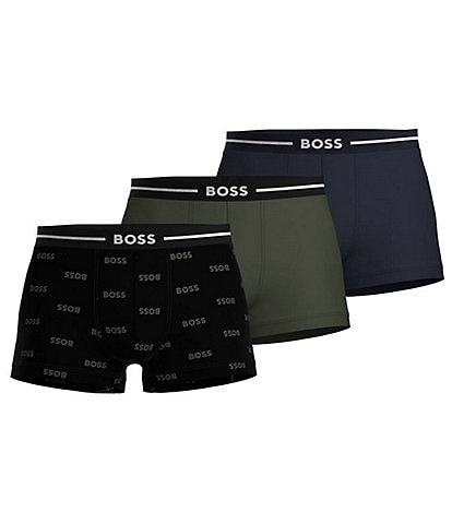 Hugo Boss Bold Design Trunks 3-Pack