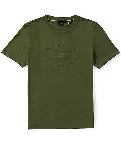 Hugo Boss BOSS Artwork Logo Short Sleeve T-Shirt