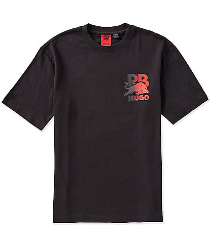 Hugo Boss BOSS Donaso Short Sleeve T-Shirt Delete Button-Front Shirt