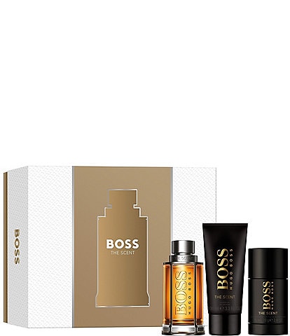 Hugo Boss BOSS Men's 3-Pc. BOSS The Scent Eau de Toilette Gift Set