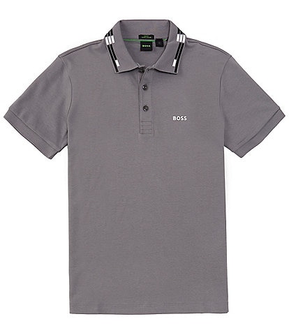 Hugo Boss BOSS Slim Fit Paule Interlock Short Sleeve Polo Shirt
