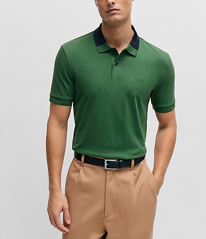 Hugo Boss BOSS Slim-Fit Phillipson 116 Short Sleeve Polo Shirt