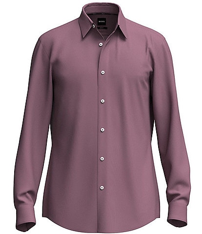 Hugo Boss BOSS Slim Fit Roan Long Sleeve Woven Shirt