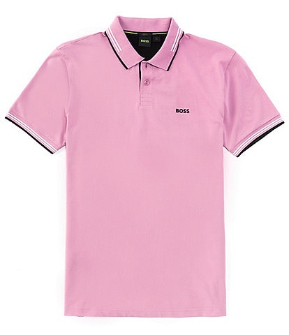 Hugo Boss BOSS Slim-Fit Stretch Paul Short Sleeve Polo Shirt