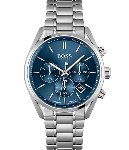 Hugo Boss Champion Chronograph Link Bracelet Watch