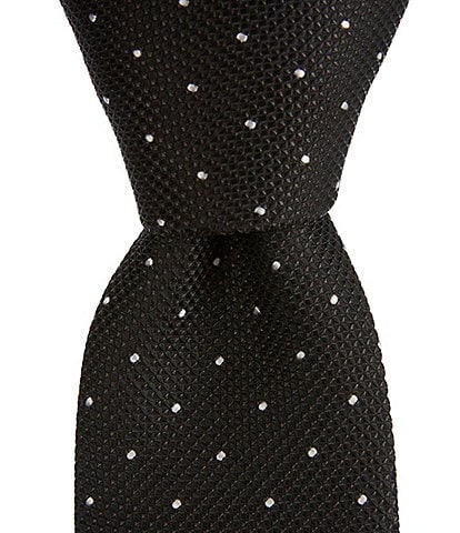 Hugo Boss Dotted 2.36" Silk Blend Tie