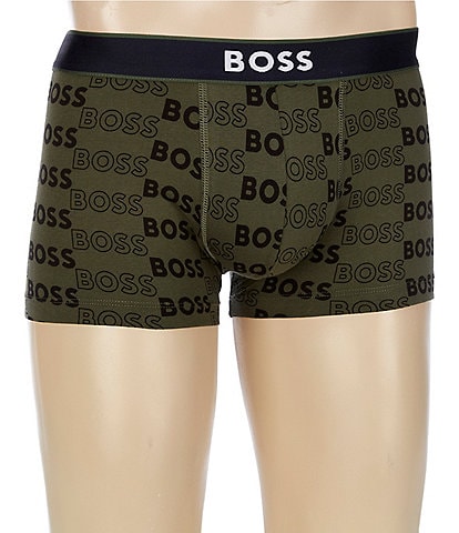 Hugo Boss Logo Print Boxer Briefs