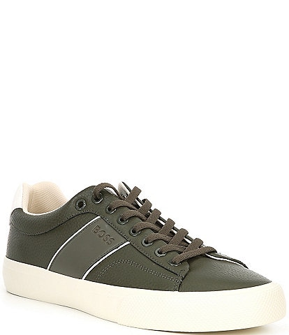 Hugo Boss Men's Aiden Leather Tennis Shoes