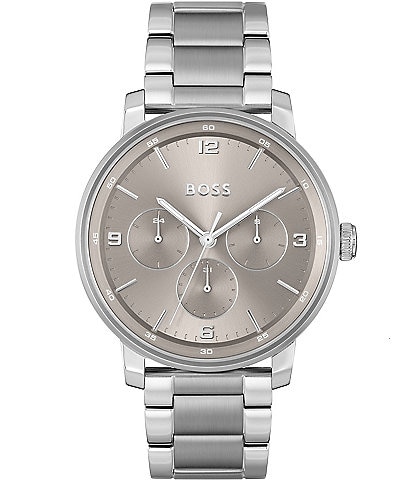 Hugo Boss Men's Contender Multifunction Stainless Steel Bracelet Watch
