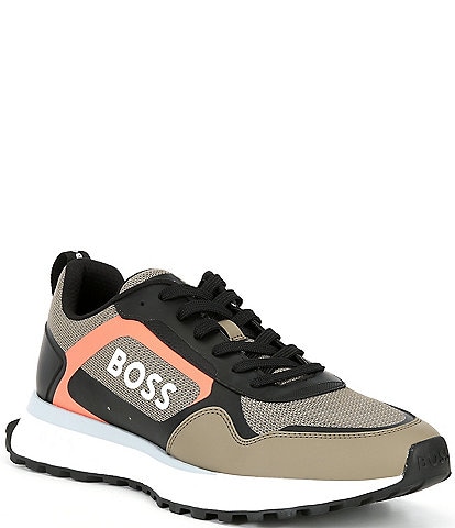 Hugo Boss Men's Jonah Branded Running Style Sneakers