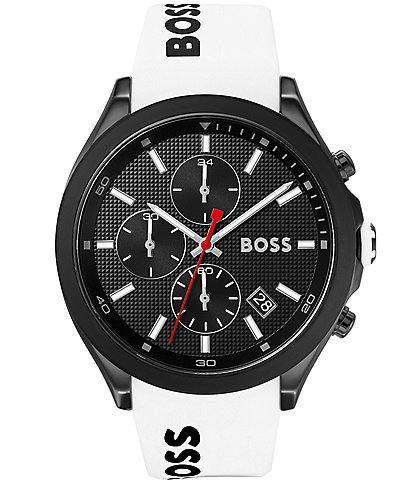 Hugo Boss Men's Silicone Velocity Watch