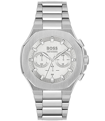 Hugo Boss Men's Taper Chronograph Stainless Steel Bracelet Watch