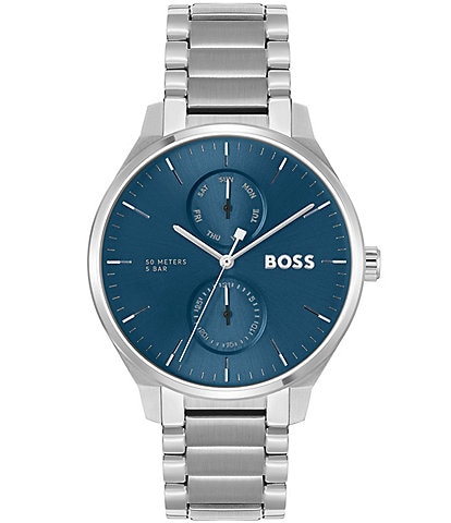 Hugo Boss Men's Tyler Multifunction Stainless Steel Bracelet Watch